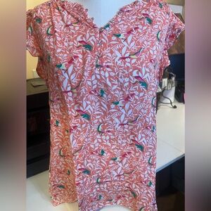Loft Short Sleeve Blouse